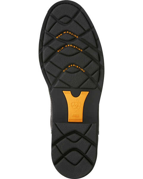 Ariat Sierra Men's Black Work Boots - Steel Toe, Black, hi-res