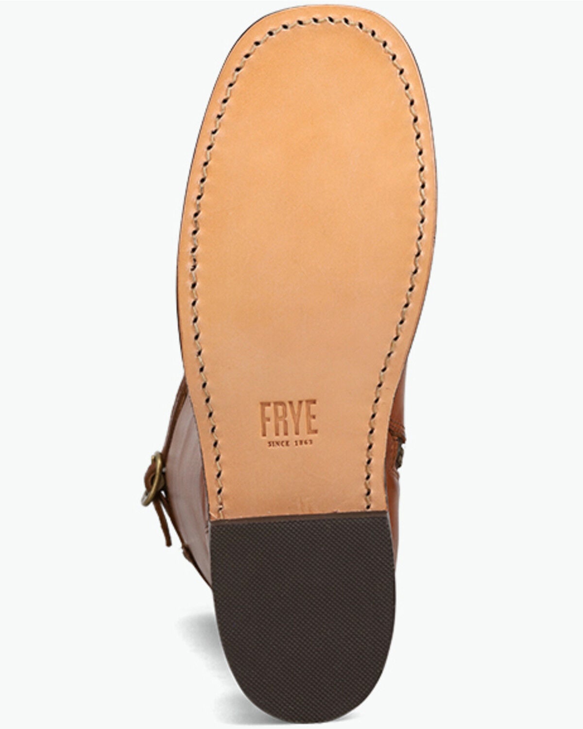Image #7 - Frye Women's Campus Low Heel Tall Riding Fashion Boots - Round Toe, Cognac, hi-res