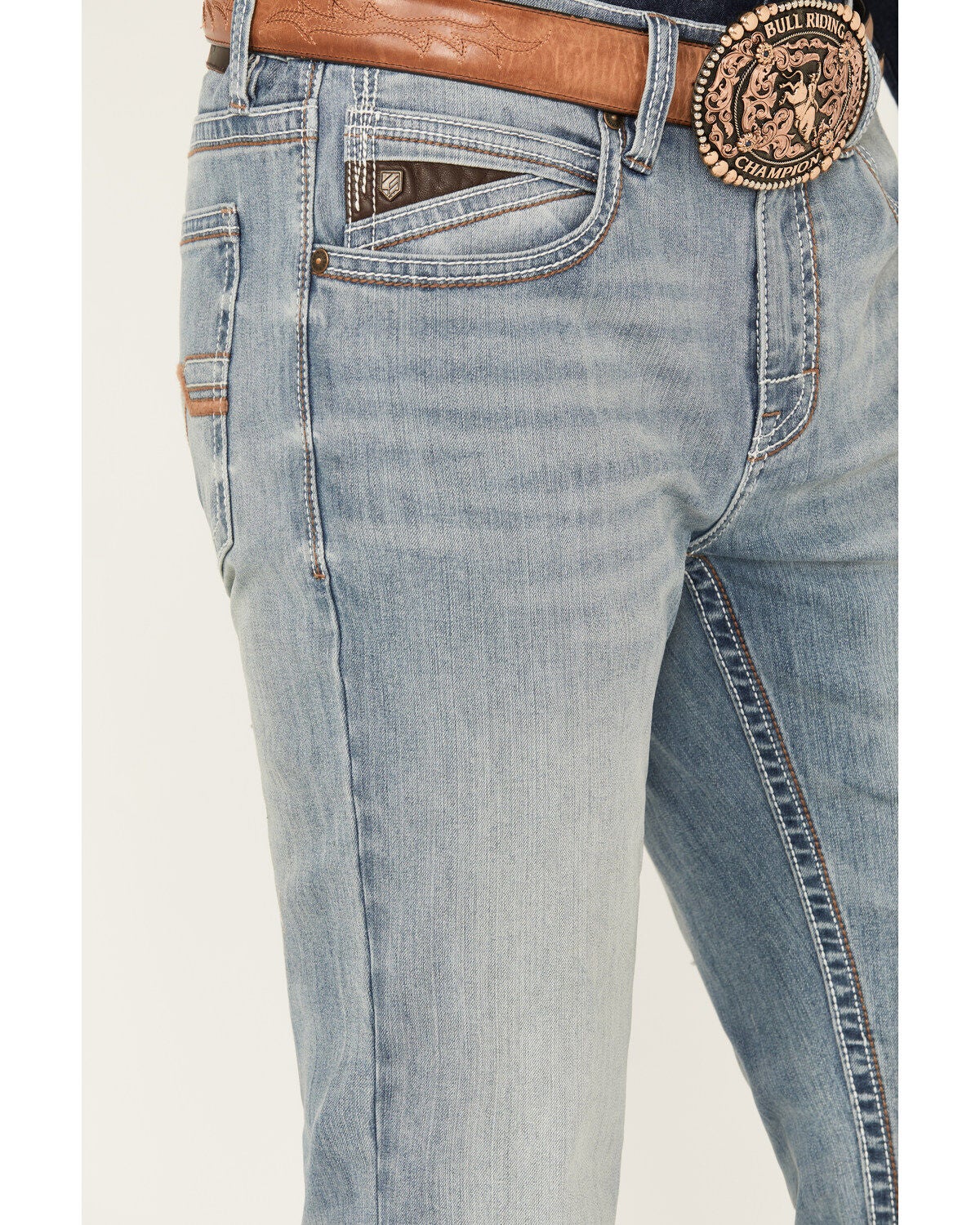 Rank 45 Men's Scorline 4-Way Performance Stretch Slim Fit Bootcut Jeans |  Boot Barn