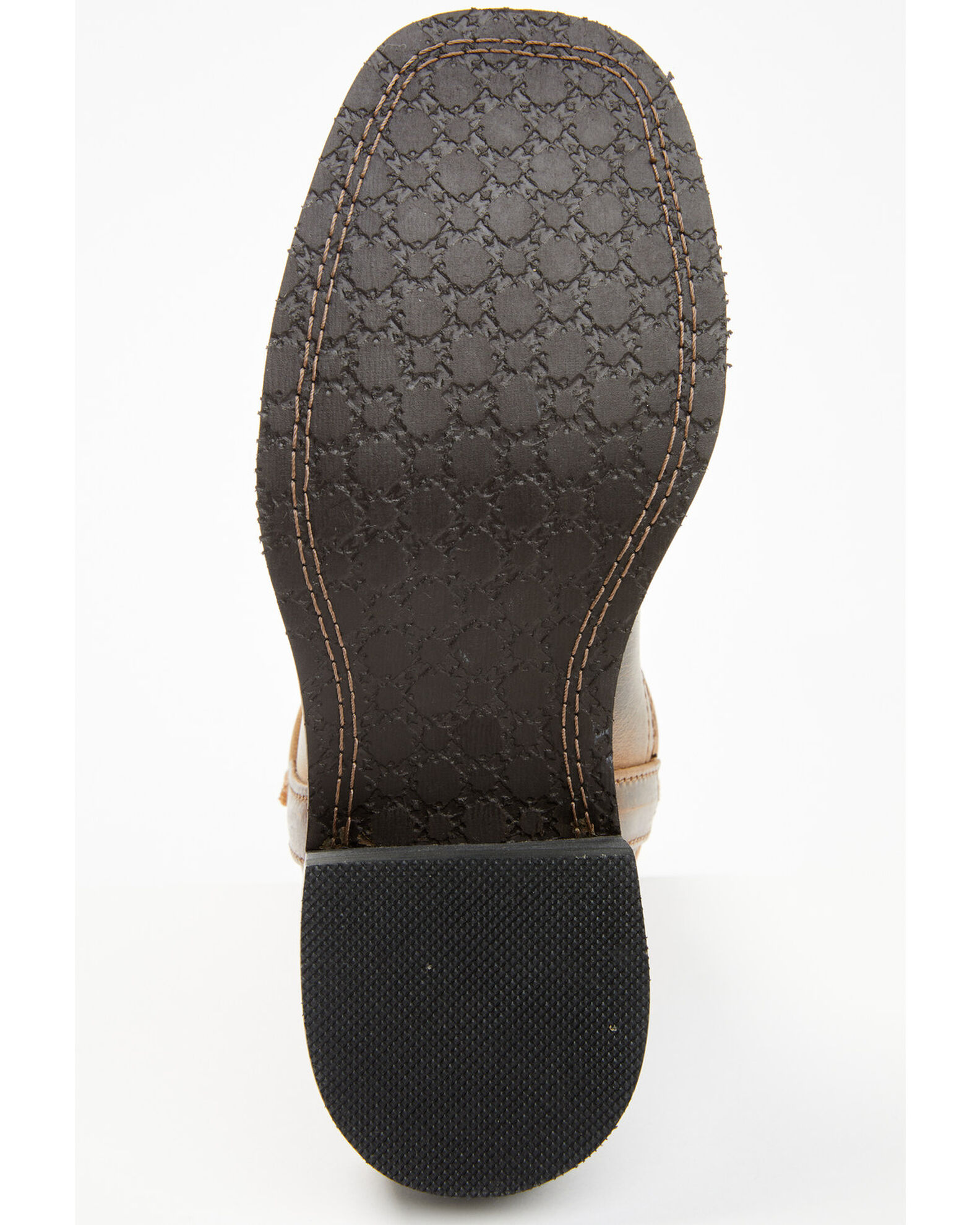 Image #7 - Smoky Mountain Youth Boys' Waylon Western Boots - Square Toe, Distressed Brown, hi-res