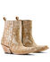 Image #4 - Ariat Women's Jade Crocodile Print Western Booties - Snip Toe, Tan, hi-res
