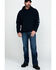 Image #6 - Ariat Men's FR Primo Fleece Logo Hooded Work Sweatshirt - Tall , Navy, hi-res