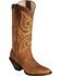 Image #1 - Durango Women's Crush Jealousy Western Boots, Cognac, hi-res