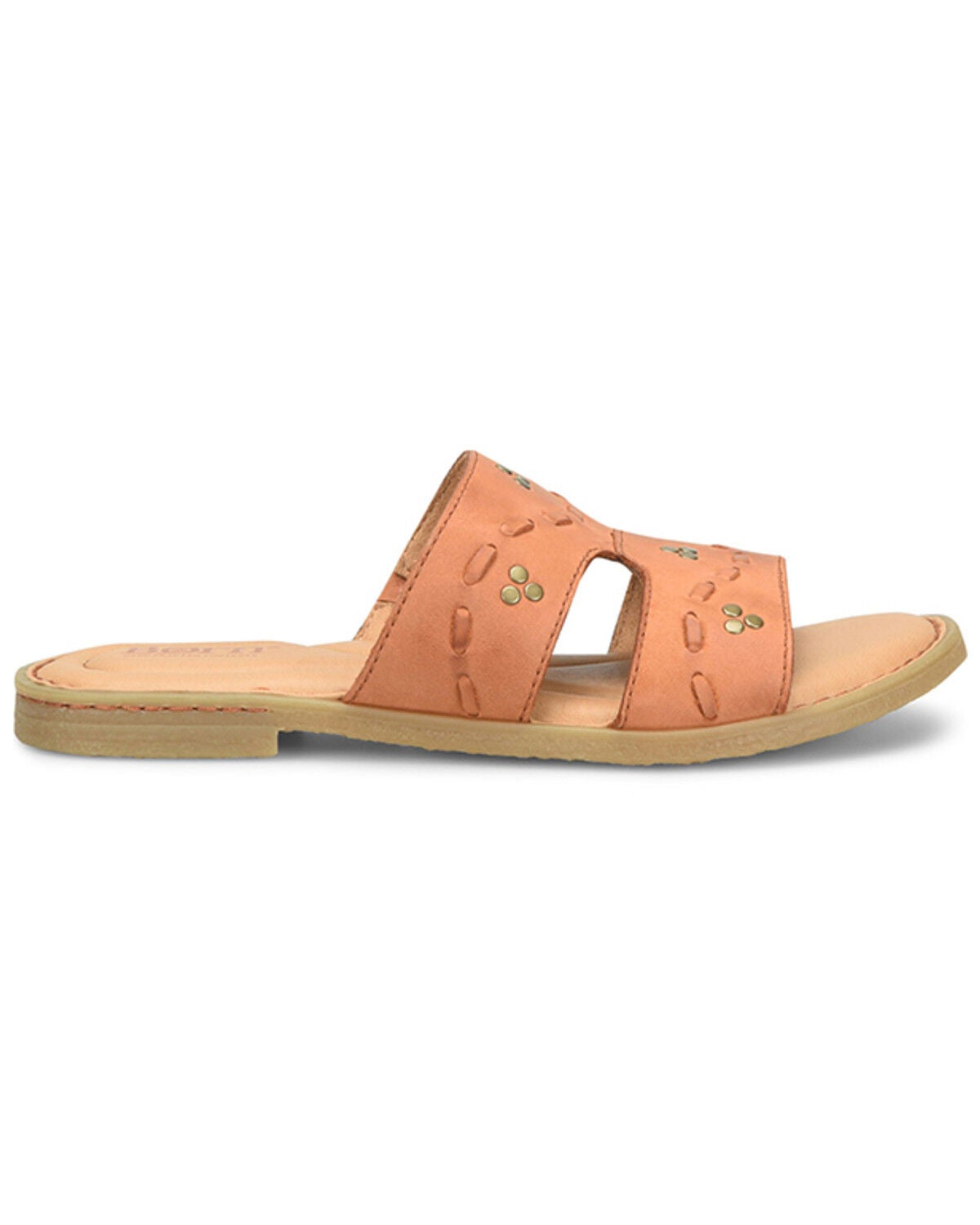 Image #2 - Born Women's Benita Studded Sandals, Brown, hi-res