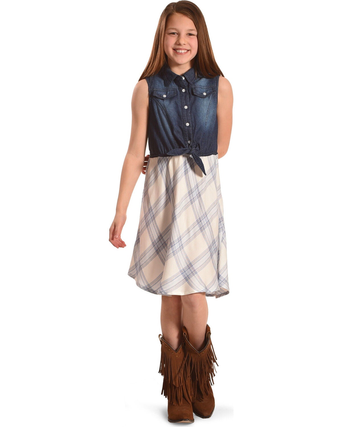 toddler plaid dress