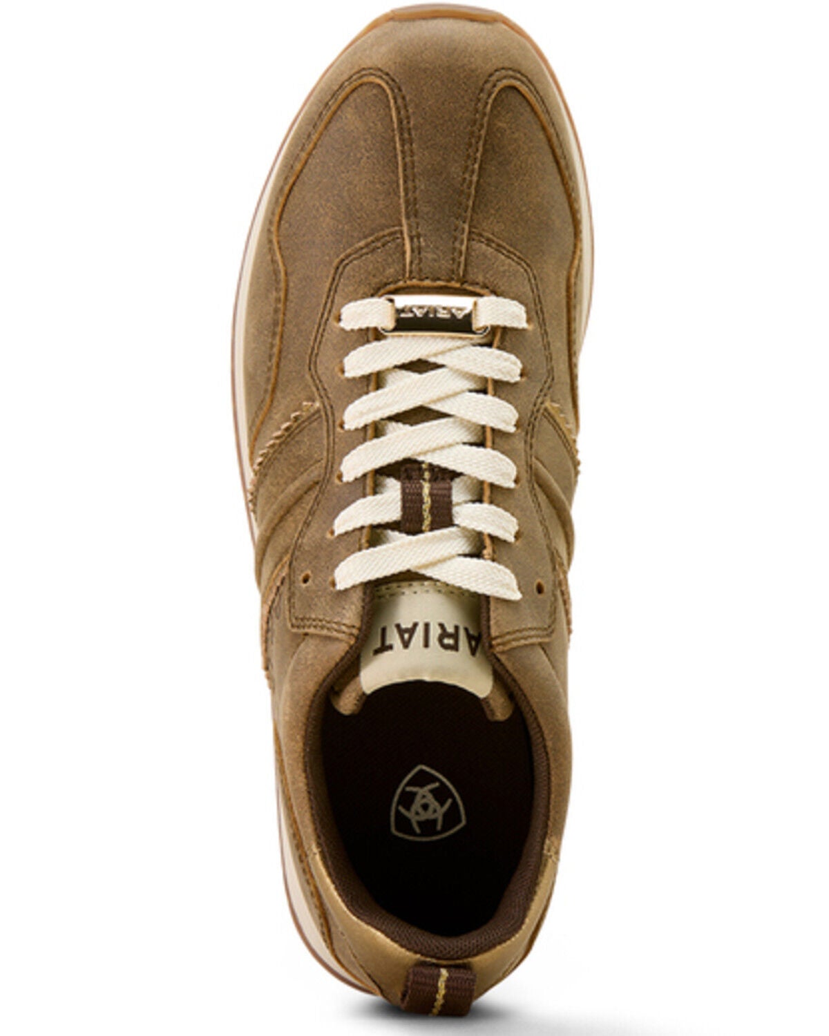 Image #4 - Ariat Women's Ranch Runner Casual Shoes, Brown, hi-res