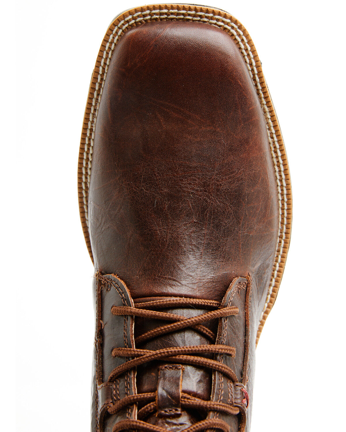 Image #6 - Twisted X Men's 6" Tech X™ Lace Up Casual Boots - Broad Square Toe, Brown, hi-res