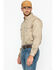 Carhartt Men's FR Solid Twill Long Sleeve Work Shirt, Khaki, hi-res