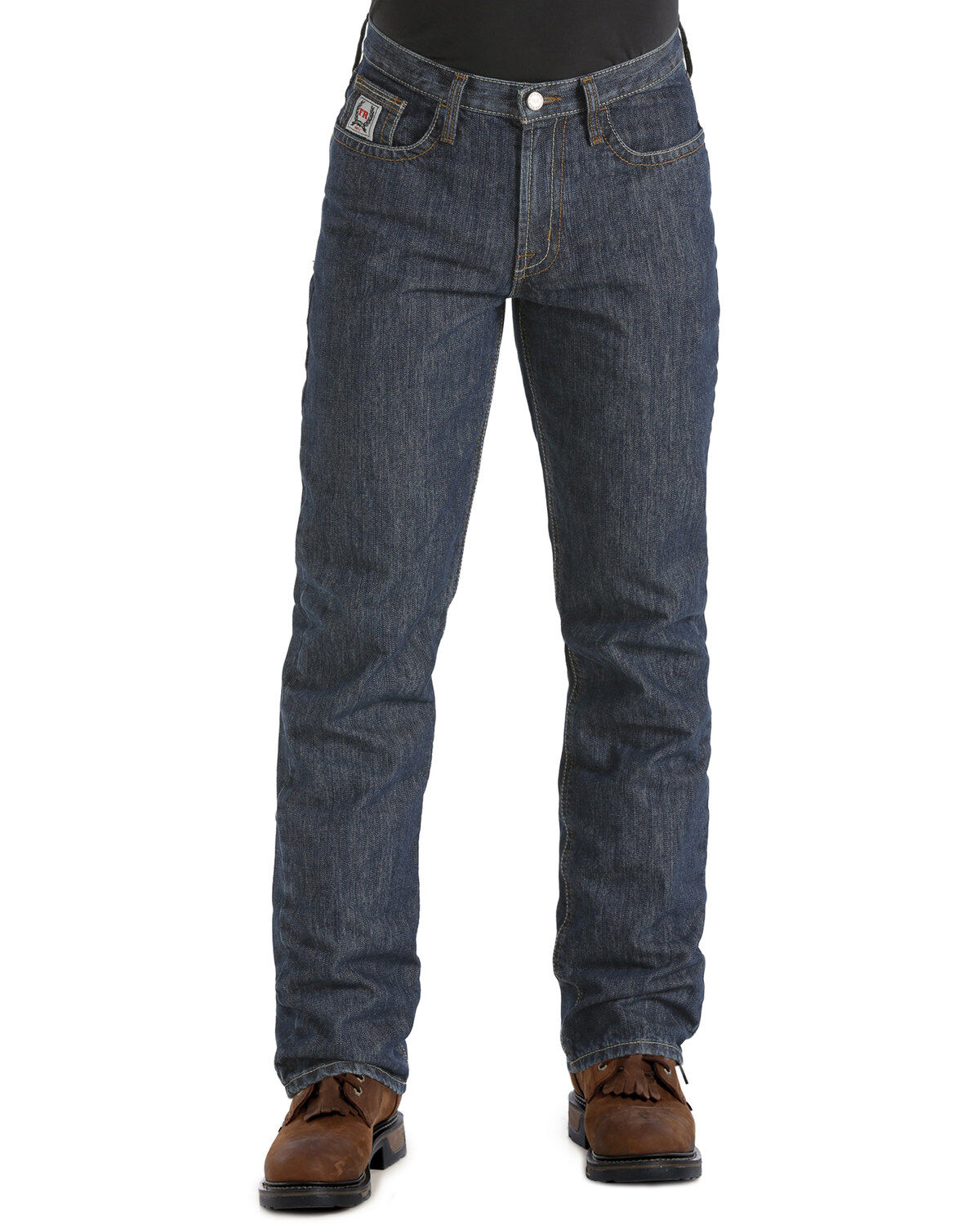 Image #3 - Cinch Men's FR White Label WRX Jeans - 38" inseam, , hi-res