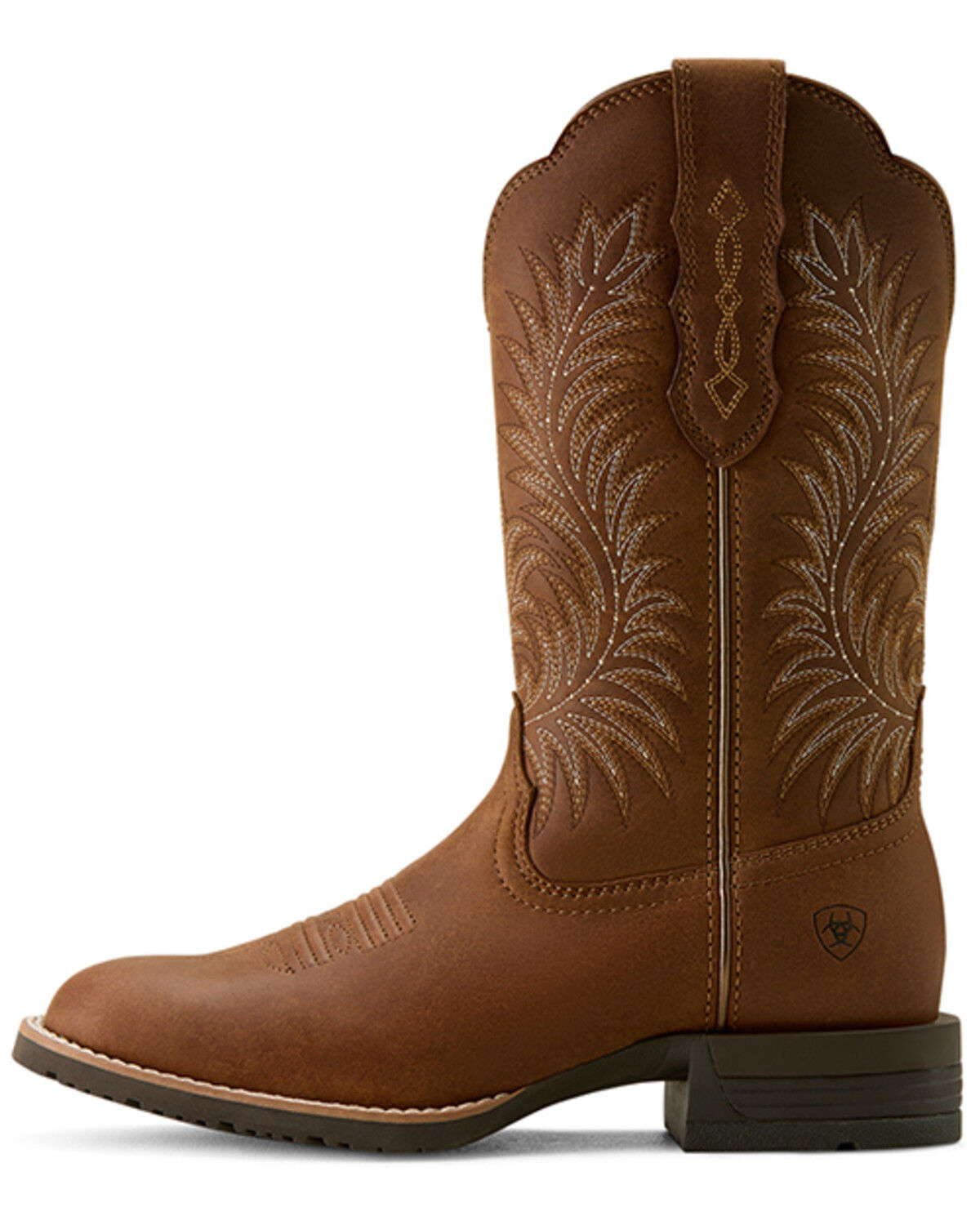 Image #2 - Ariat Women's Hybrid Ranchward Performance Western Boots - Round Toe, Brown, hi-res