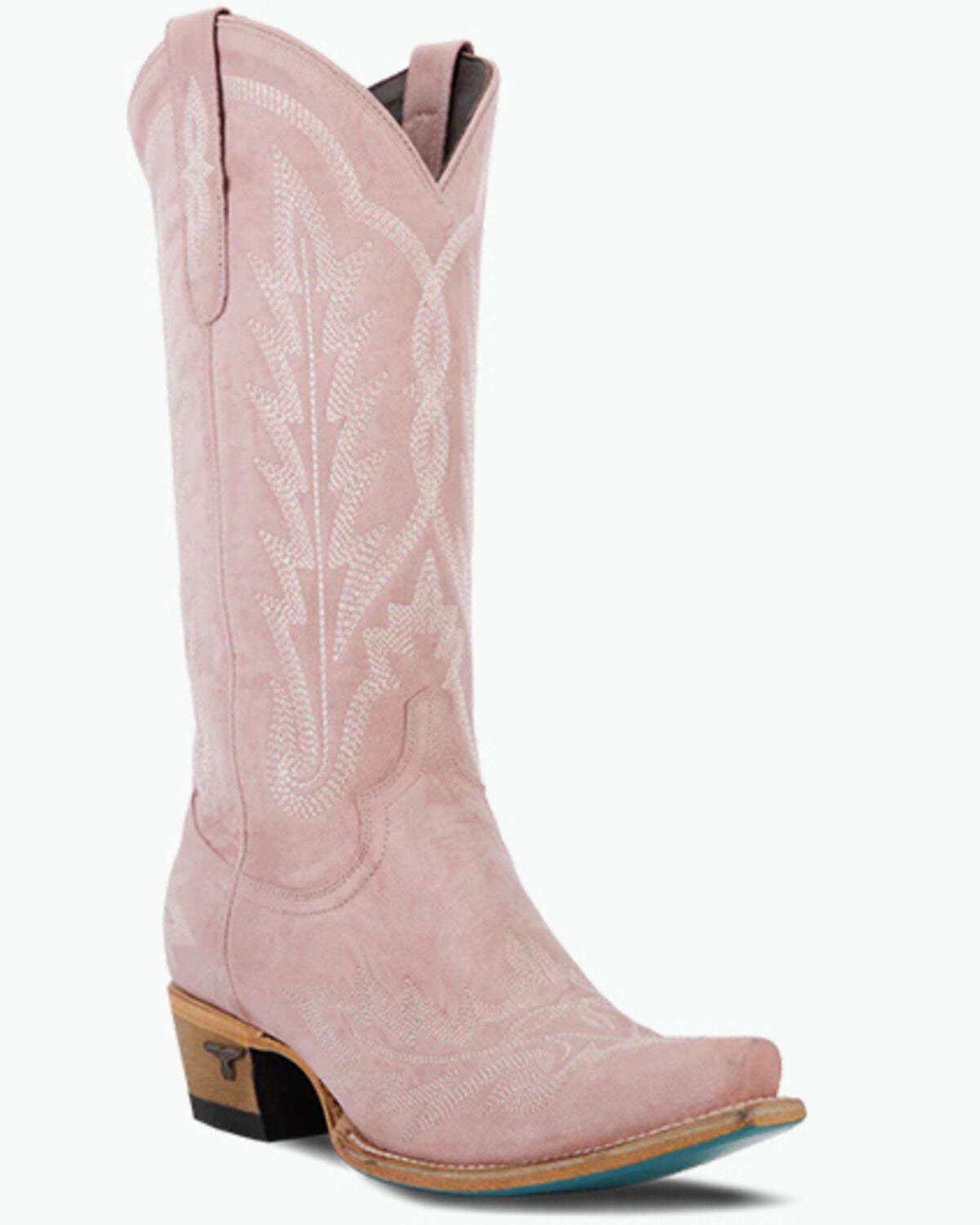 Lane Women's Lexington Tall Western Boots - Snip Toe, Blush, hi-res