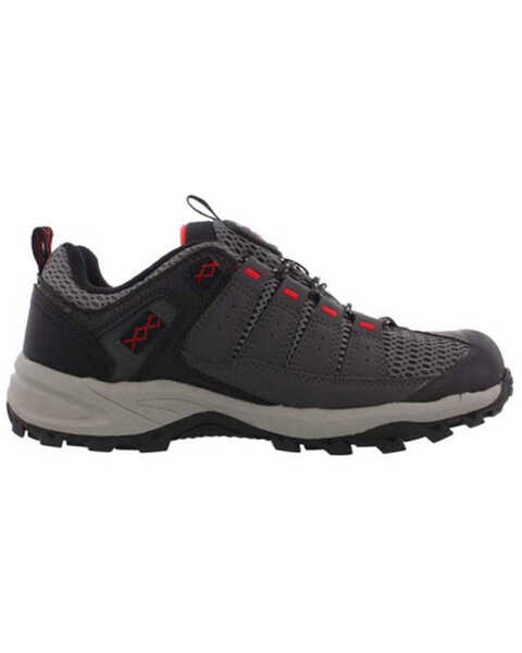 Pacific Mountain Men's Coosa Waterproof Hiking Shoes - Soft Toe, Charcoal, hi-res