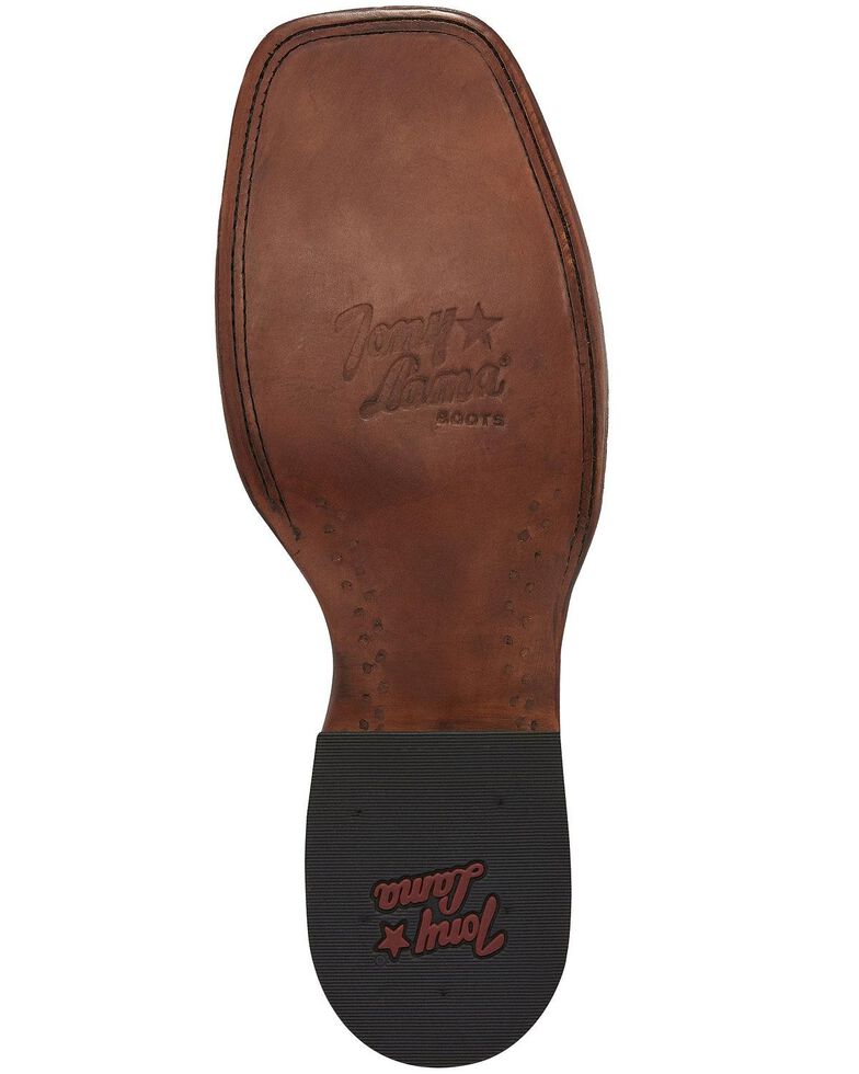 Tony Lama Men's Black Hornback Caiman Boots - Square Toe | Boot Barn