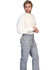 Image #4 - Scully Rail Striped Pants - Big & Tall, Black, hi-res