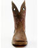 Double H Men's Alridge Western Boots - Broad Square Toe, Brown, hi-res
