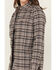 Image #3 - Ariat Women's Rebar Flannel DuraStretch Long Sleeve Button-Down Work Shirt, Charcoal, hi-res