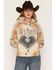 Image #1 - Kimes Ranch Women's Ella Southwestern Print Hoodie, Sand, hi-res