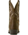 Image #5 - Ariat Girls' Fashion Bliss Inlay Western Boots - Snip Toe, Brown, hi-res