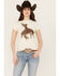 Shyanne Women's Just Ride Short Sleeve Girlfriend Crew Neck Graphic Tee, Cream, hi-res