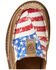 Image #4 - Ariat Women's Patriotic Cruiser Shoes - Moc Toe, Brown, hi-res