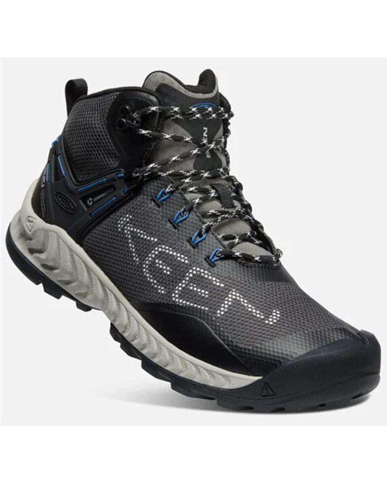 Keen Men's NXIS EVO Waterproof Hiking Boots, Grey, hi-res