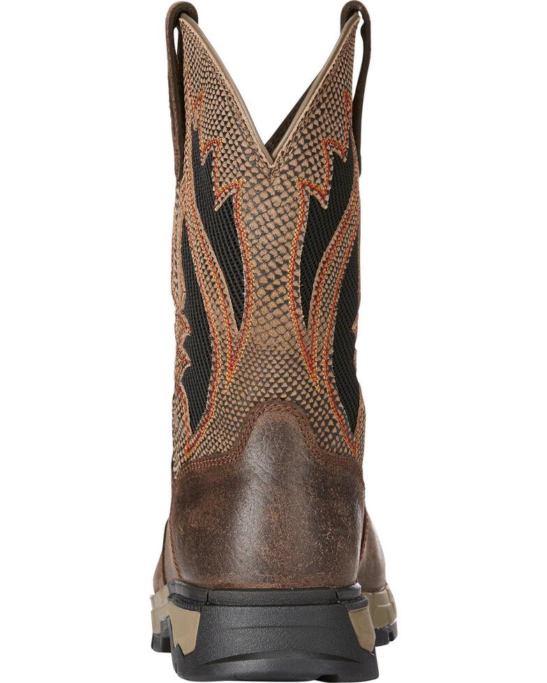 Ariat Men S Rebar Western Venttek Work Boots Comp Toe Boot Barn