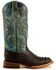 Image #2 - Ferrini Women's Caiman Tail Print Western Boots, Black, hi-res