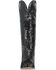 Image #4 - Dingo Women's Sequin Dance Hall Queen Tall Western Boots - Snip Toe, Black, hi-res