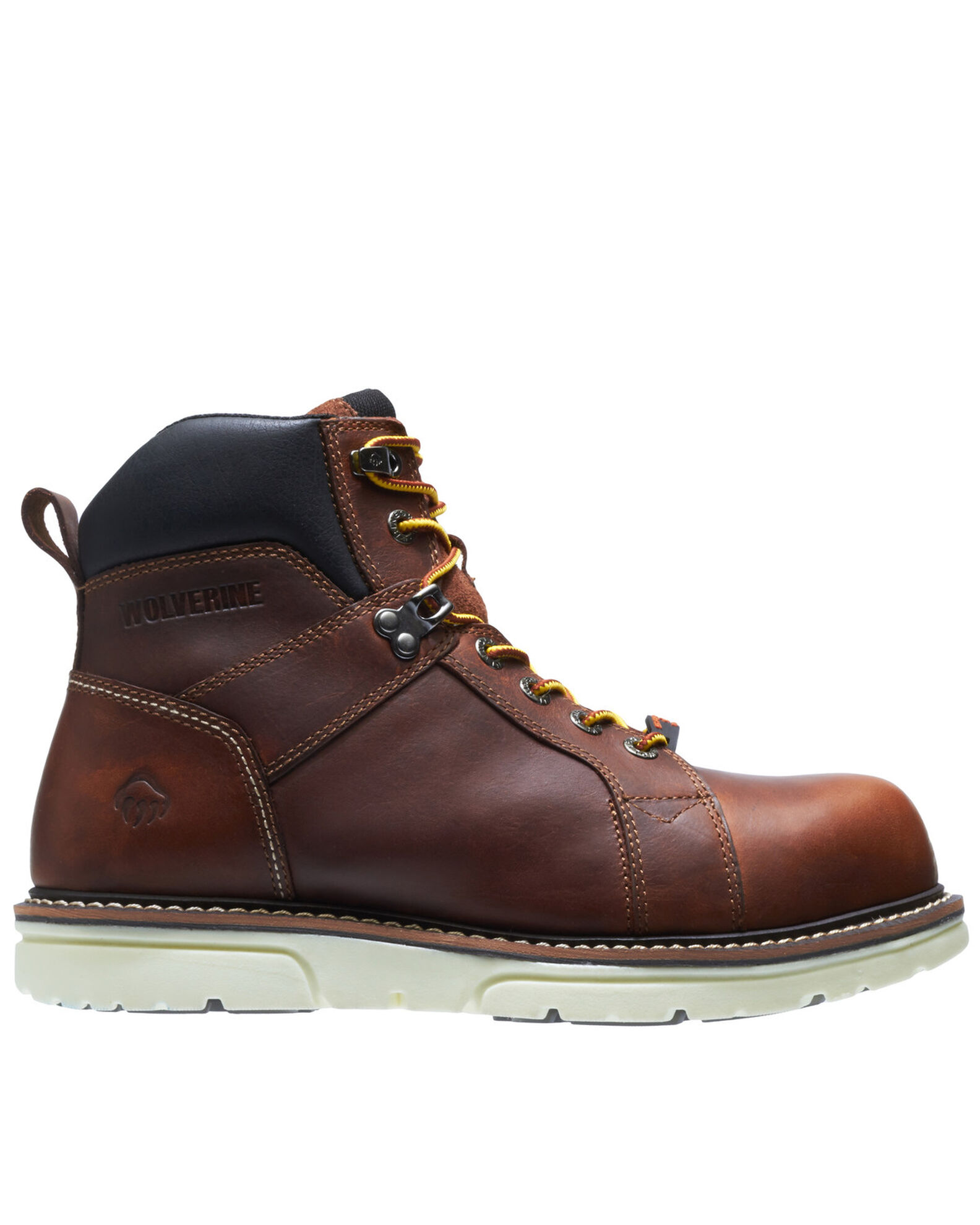 Image #2 - Wolverine Men's I-90 Durashocks Carbonmax Wedge Work Boots - Composite Toe, Tan, hi-res