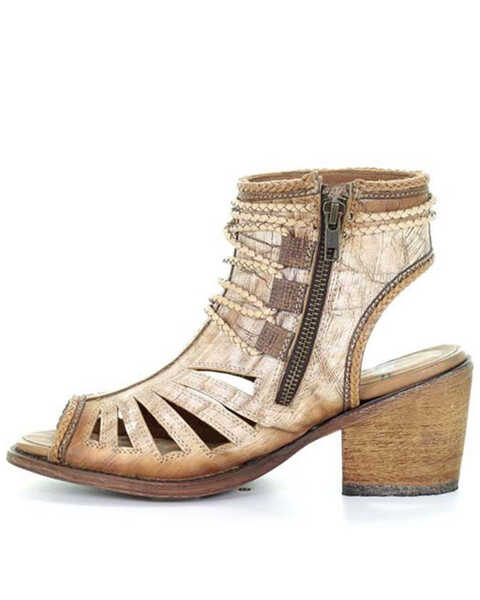 Image #3 - Corral Women's Jessica Lace Tall Top Sandals, , hi-res