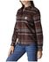 Image #2 - Carhartt Women's TENCEL™ Fiber Series Relaxed Fit Plaid Print Long Sleeve Flannel Shirt, Purple, hi-res