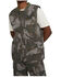 Image #1 - Wrangler X Stranger Things Men's Camo Print Zip-Up Canvas Vest, Camouflage, hi-res