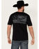 Image #1 - Buckwear Men's Boot Barn Exclusive Not Illegal Short Sleeve Graphic T-Shirt, Black, hi-res