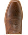 Image #4 - Ariat Men's Stadtler Performance Western Boots - Square Toe, Brown, hi-res