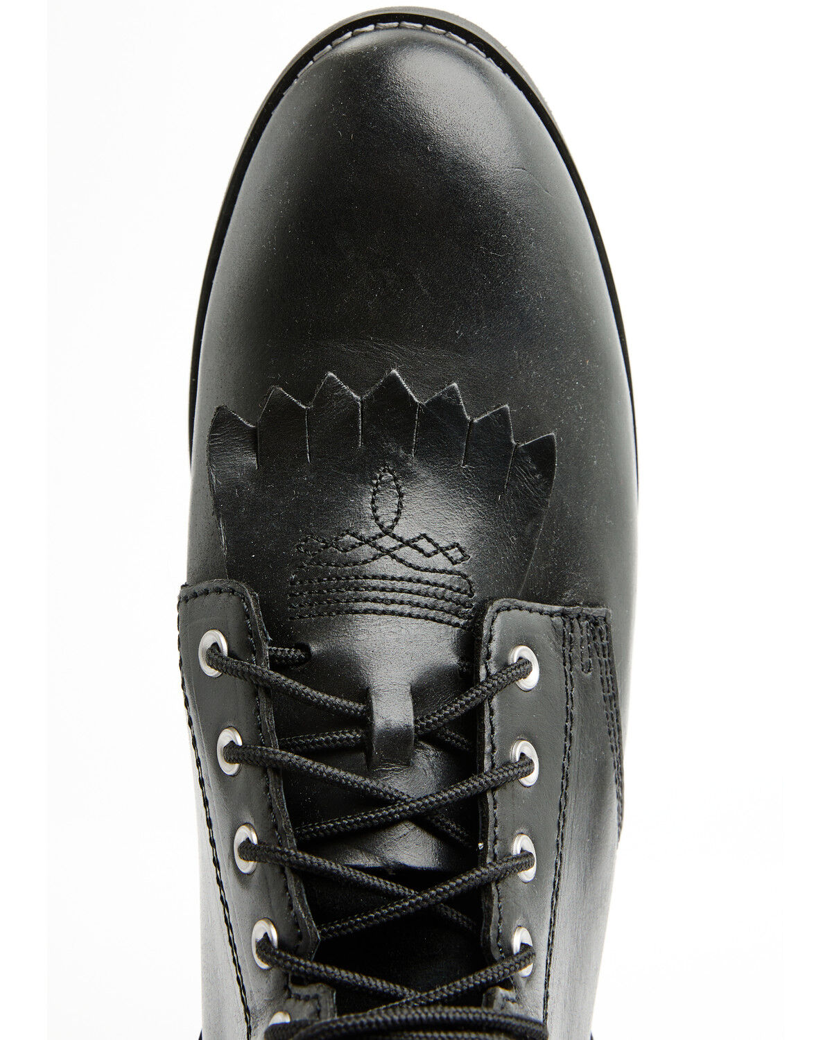 Image #6 - Cody James Men's Highland Lace-Up Boots - Round Toe, Black, hi-res