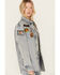 Image #3 - Blue B Women's Denim Patches Jacket, Blue, hi-res