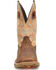 Double H Men's Phantom Rider Western Work Boots - Soft Toe, Medium Brown, hi-res