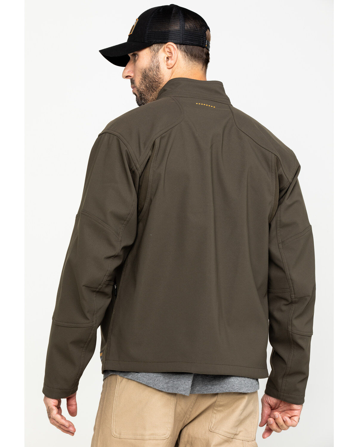 Image #2 - Ariat Men's Rebar Stretch Canvas Softshell Work Jacket, , hi-res