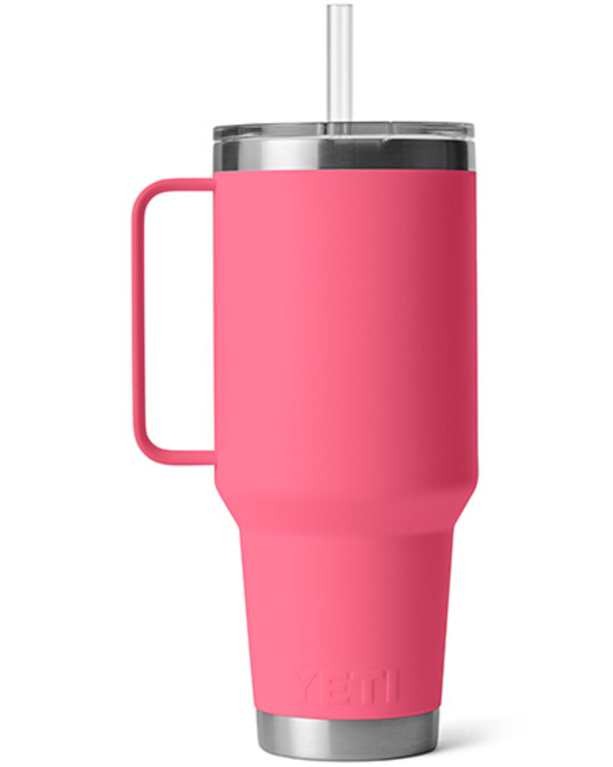 Image #2 - YETI Rambler® Straw Lid 42oz Travel Mug, Bright Pink, hi-res