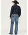 Image #3 - Rock 47 by Wrangler Men's Sand Springs Medium Wash Slim Bootcut Stretch Denim Jeans, Medium Wash, hi-res