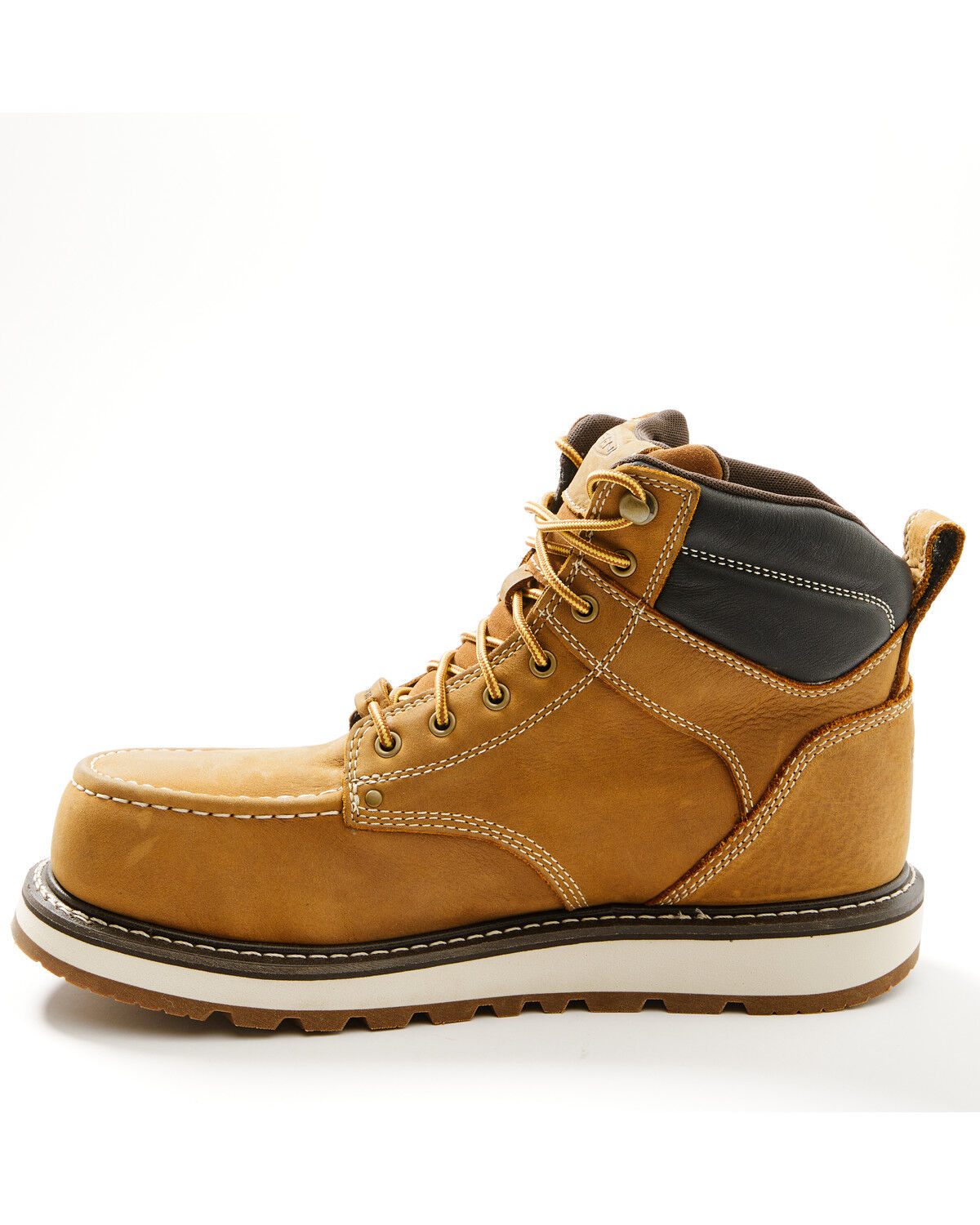 Image #3 - Keen Men's Cincinnati 6" Waterproof Work Boots - Carbon Toe, Brown, hi-res