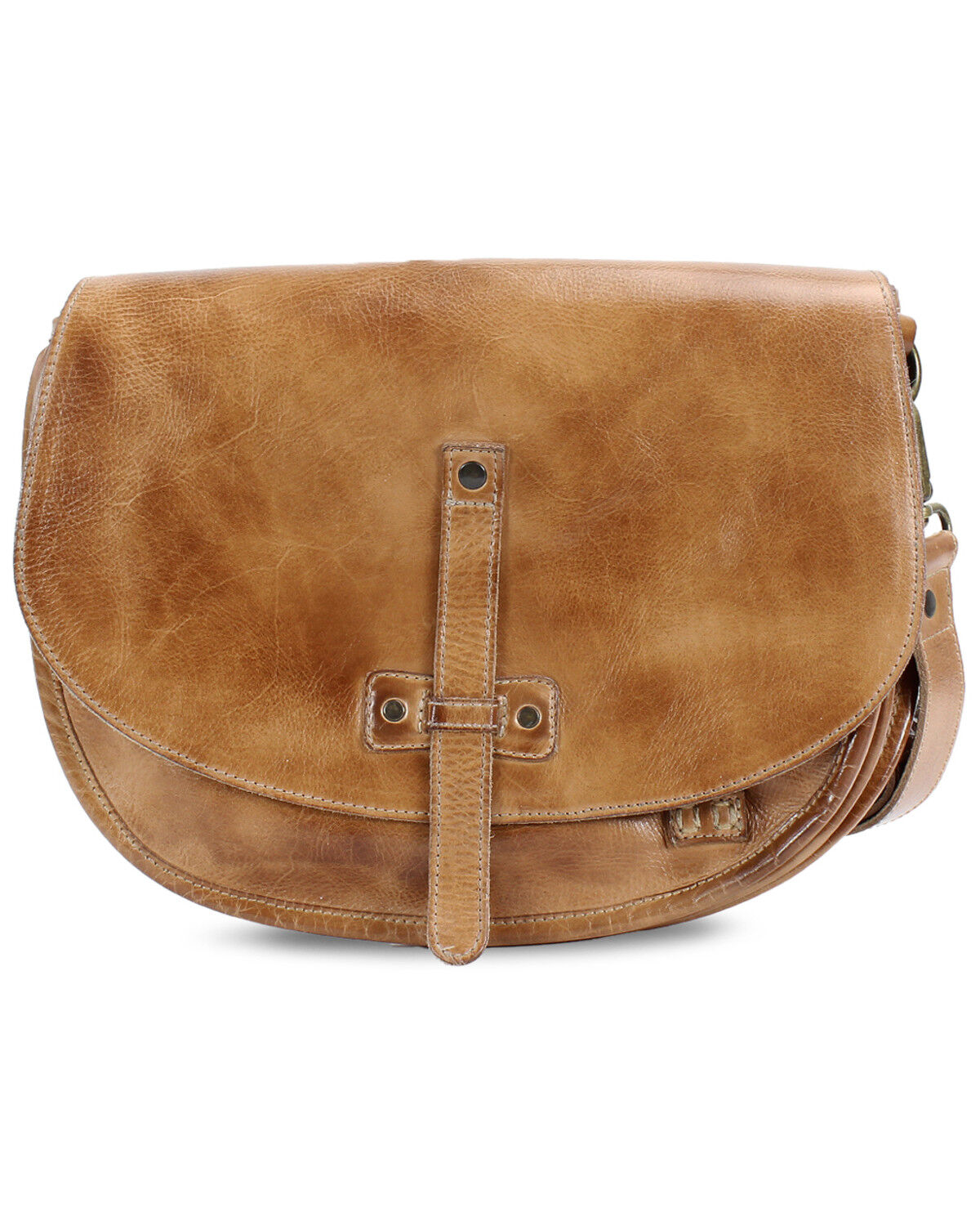 Image #1 - Bed Stu Women's Sequoia Crossbody Bag, Distressed Brown, hi-res