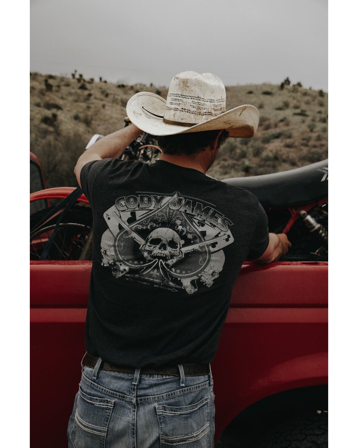 Cody James Men's Ace Skull Short Sleeve Graphic T-Shirt, Black, hi-res