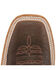 Justin Men's Caddo Brown Stone Western Boots - Broad Square Toe, Brown, hi-res