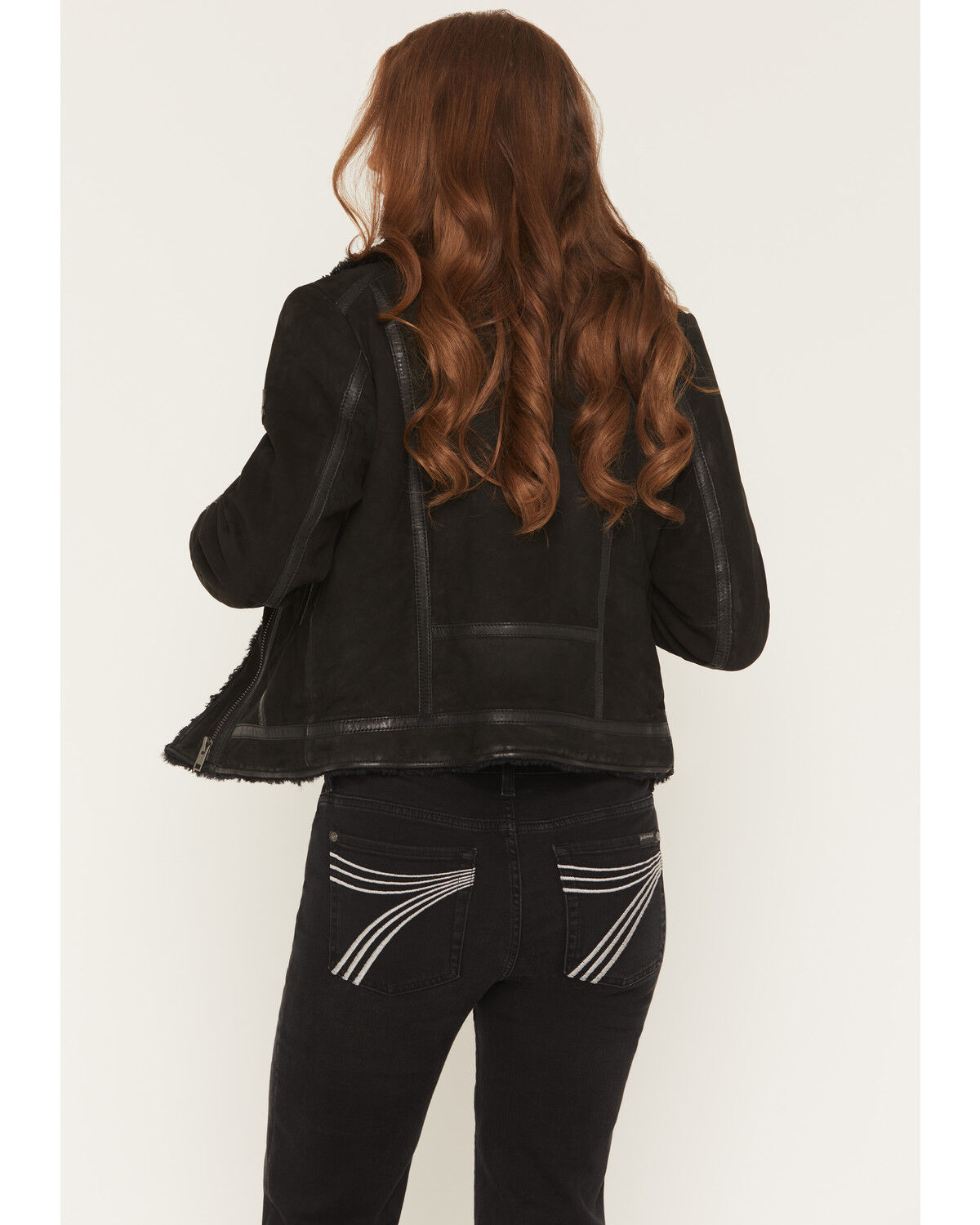 Image #4 - Mauritius Leather Women's RIla Moto Jacket, Black, hi-res
