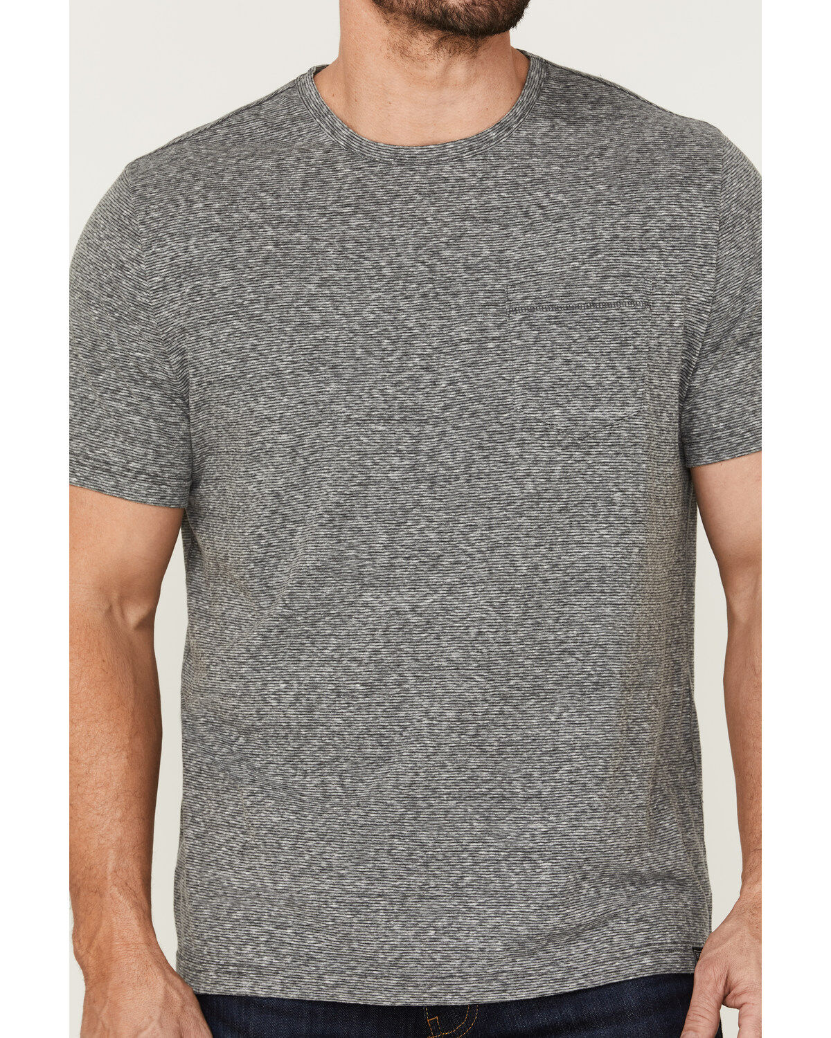 Image #3 - Flag & Anthem Men's Biscoe Snowy Stripe T-Shirt, Grey, hi-res