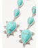 Image #2 - Lainey Wilson Women's Linear Earrings, Silver, hi-res