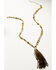 Image #2 - Shyanne Women's Soleil Feather Pendant Necklace, Gold, hi-res
