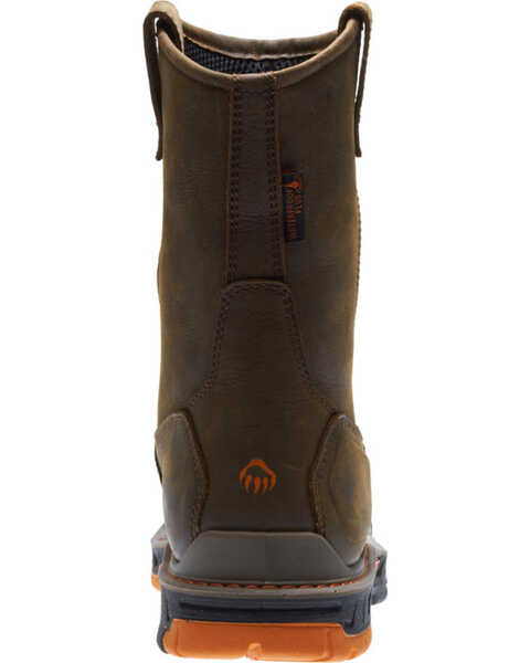Image #7 - Wolverine Men's Overpass CarbonMAX Waterproof Wellington Boots - Composite Toe, Brown, hi-res