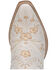 Image #6 - Dingo Women's Primrose Western Booties - Snip Toe, White, hi-res